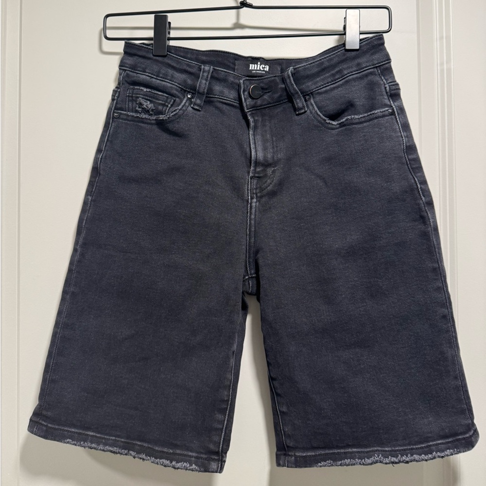 Mica Women's Black Denim Shorts